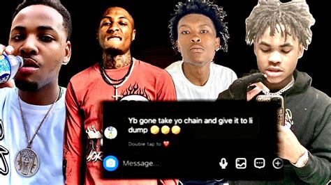 Pyungin And Lil Dump Not Cool Nba Youngboy Chose Dump Ricotaliban Tells