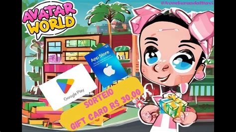 TESTANDO SEGREDOS NO PAZU AVATAR WORLD SORTEIO GIFT CARD YouTube