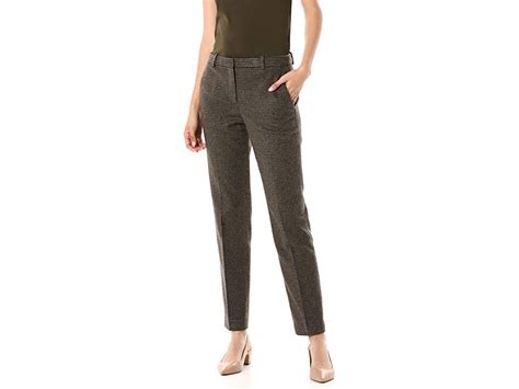 Theory Tailored Trouser Brown Editorialist