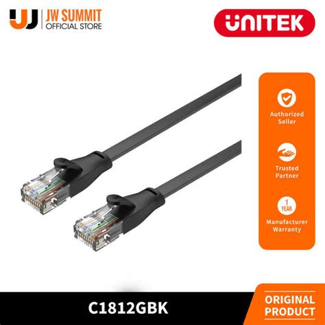 Unitek Cat Utp Rj Male To Male Flat Ethernet Cable Lazada Ph