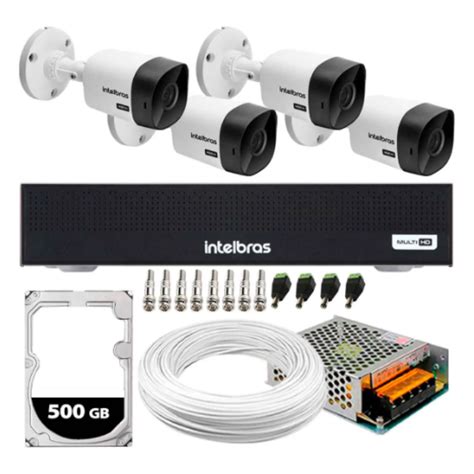 KIT 4 CÂMERAS BULLET VHL 1120 B HDCVI HD 720P IP66 VISÃO NOTURNA 20M