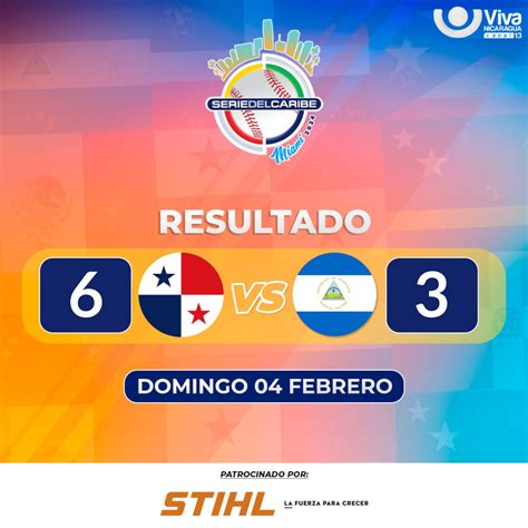 Nicaragua Cae Ante Panamá En Su Tercer Juego De La Serie Del Caribe