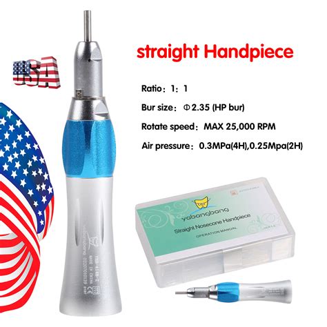 Nsk Style Dental Slow Low Speed Straight Handpiece Nosecone E Type Hp