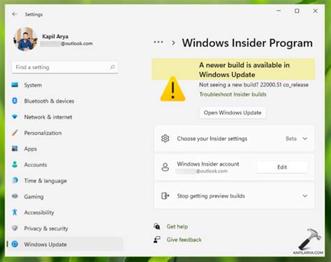 Windows Insider Preview Stability