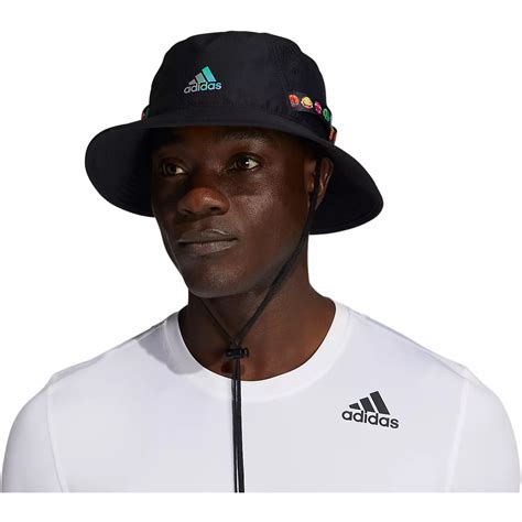 Adidas Mens Big Mood Victory Bucket Hat Academy