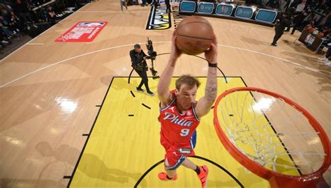 Basketball Short White Guy Mac Mcclung Stuns Nba All Stars With