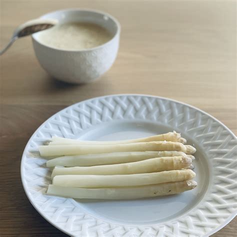 Recette Asperges Blanches Sauce Mayonnaise Mousseline