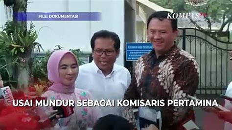 Kata Ganjar Usai Ahok Mundur Dari Komisaris Utama Pertamina Video