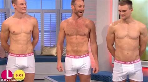Lorraine Kelly Upsets Viewers By Flirting With Nearly Naked Men During A Sexist Contest