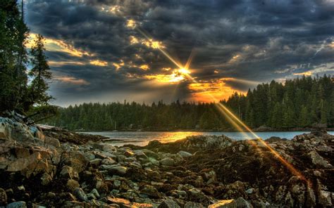 West Coast Of Canada 2560x1600 Landscape Pictures Hdr Photography