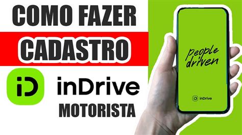 Como Se Cadastrar Como Motorista No Indriver Passo A Passo Youtube