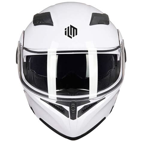 Snapklik Ilm Motorcycle Dual Visor Flip Up Modular Full Face