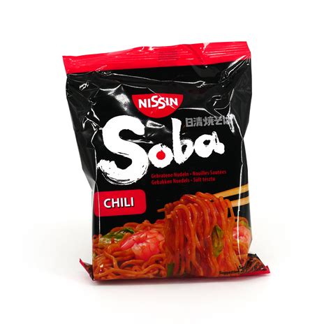 Sachet De Nouilles Saut Es Yakisoba Instantan Go T Chili Nissin