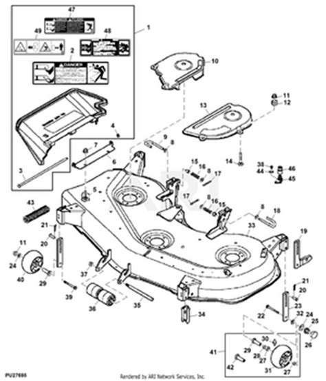 John Deere Lx280 Steering Parts Diagram