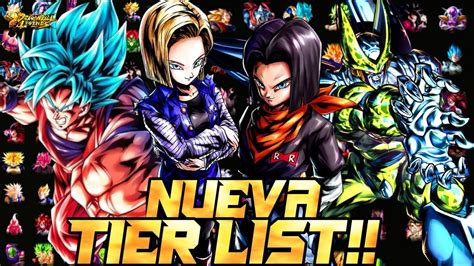 Nueva Tier List Los Mejores Personajes Del Juego Dragon Ball