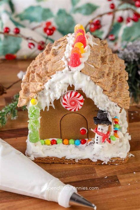 Gingerbread House Icing - Spend With Pennies