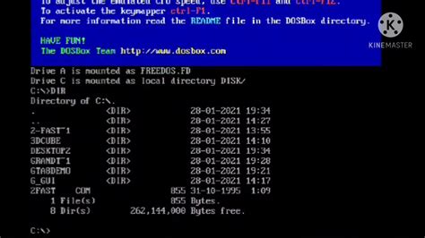 Desktop2 Gui For Ms Dos Youtube