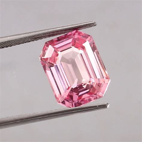 Aaa Fine Natural Ceylon Padparadscha Sapphire Loose Radiant Gemstone