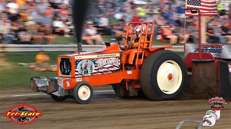 Tri State Pullers Eitzen MN Light Limited Super Stock V8 Tractors July