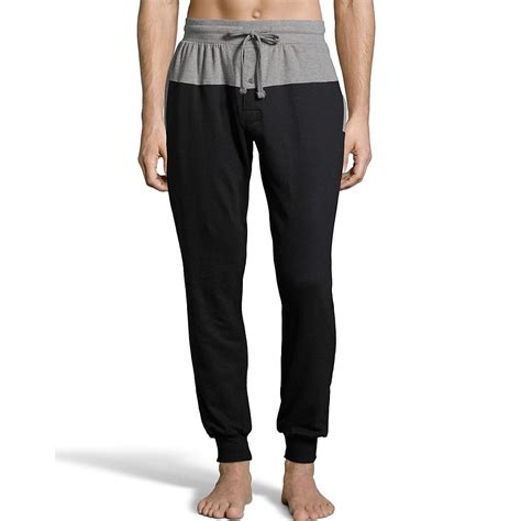 Hanes Men S Heritage French Terry Jogger With Front And Back Yoke