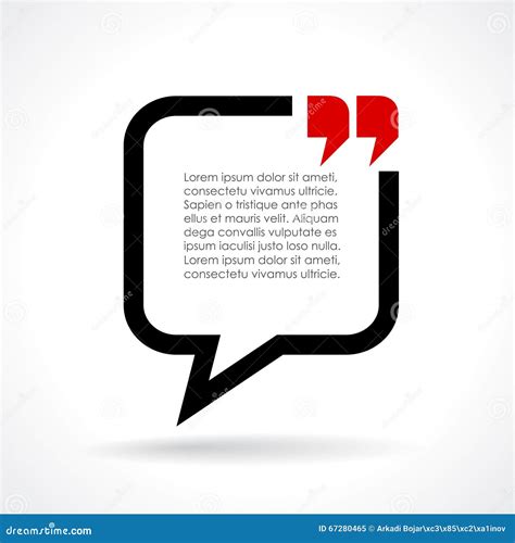 Dialog Text Bubble Stock Vector Illustration Of Marks 67280465