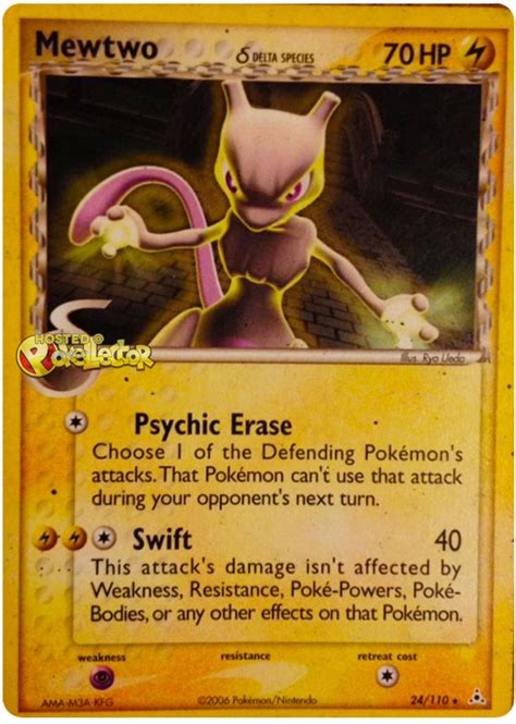 Mewtwo Delta Species Ex Holon Phantoms Pok Mon Karty