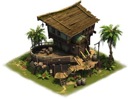 Kalózcsónakház 6 szint Forge of Empires Wiki HU