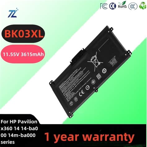 V Mah Bk Xl Laptop Battery For Hp Pavilion X Ba