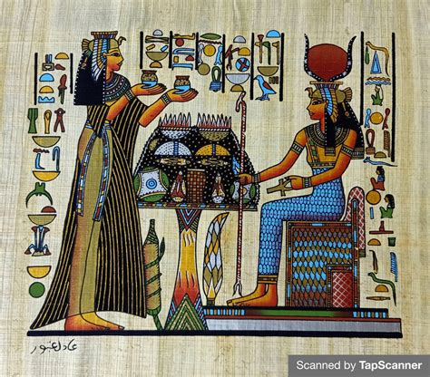 Lot Of Authentic Egyptian Papyrus Art Work Hand Made In Etsy