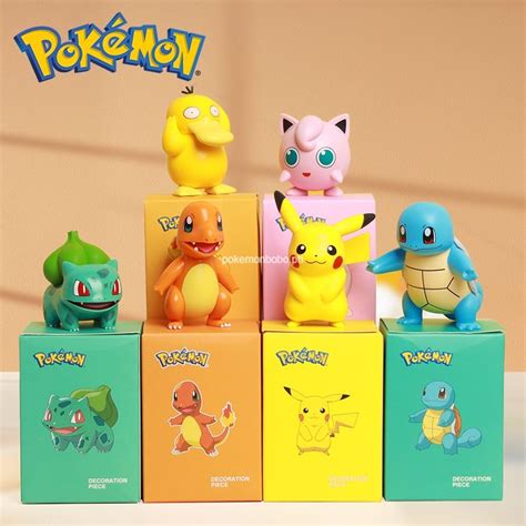 Authentic Pokemon Doll Elf Pikachu Charmander Psyduck Squirtle