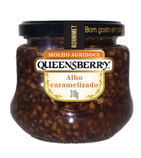 Empório Norte Sul GELEIA QUEENSBERRY 310G GOURMET ALHO CARAMELADO