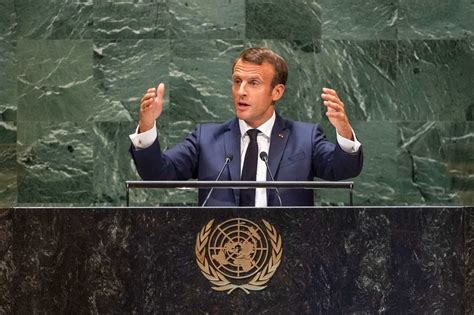 Discours dEmmanuel Macron devant lAssemblée générale de lONU