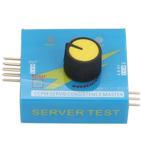 Testeur multi servo RC et DC 4 2 6 0V VBESTLIFE pour détecter et