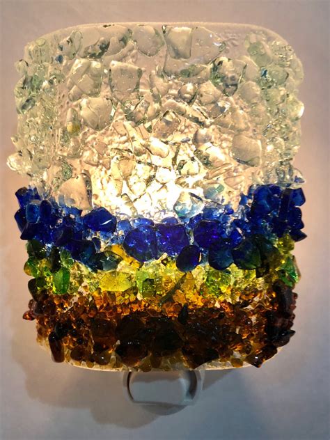 Horizon Recycled Glass Night Light