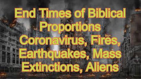 Biblical Signs Of End Times Youtube