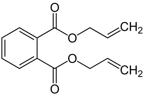 File Diallylphthalate Structural Formula V Svg Wikimedia Commons