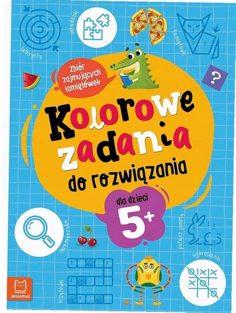 Kolorowe zadania do rozwiązania 15336990077 Książka Allegro