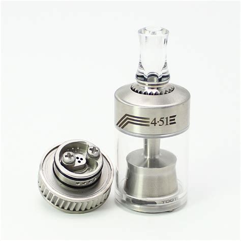 Sxk Rta Rebuildable Tank Vape Atomizer Silver Ss Ml Mm