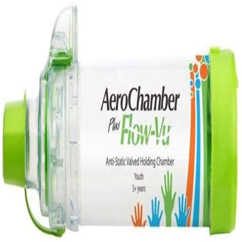 Buy Aerochamber Plus Asthma Spacer Flow Vu Anti Static Valved Holding