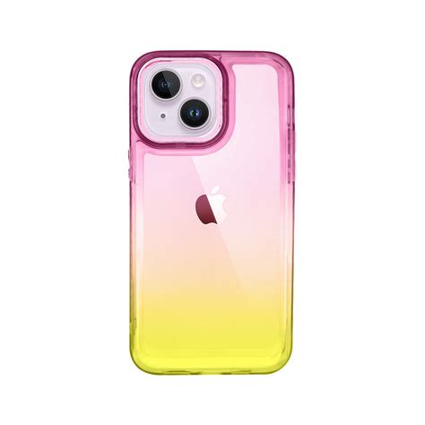 Capa Iphone Space Degrad Rosa Amarelo Copertini