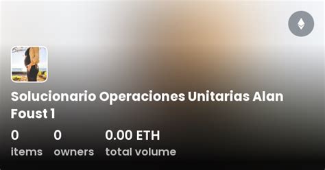 Solucionario Operaciones Unitarias Alan Foust Collection Opensea