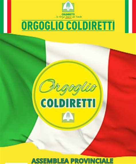 Orgoglio Coldiretti Due Le Iniziative Per Celebrare Gli Anni Di