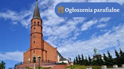 Ogłoszenia parafialne na niedzielę 18 września 2022 r Sanktuarium