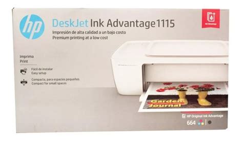 Impresora Hp Deskjet Ink Advantage 1115 630 00 En Mercado Libre