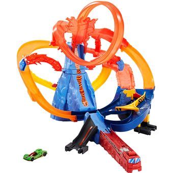 Circuit Voitures Hot Wheels Piste Volcan Circuit Voitures Achat Prix Fnac