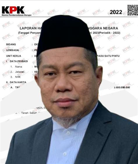 Ditunjuk Sebagai Pj Walikota Bima Segini Kekayaan Mohammad Rum