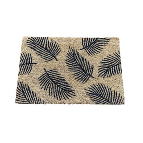 NOVOTEX Tapis Coco Banian Envers PVC 40x60 Cm Fibre De Coco 100