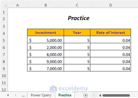 How To Create A Data Table In Excel 7 Ways Exceldemy