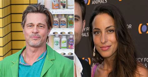 Brad Pitt Smitten With New Year Old Girlfriend Ines De Ramon Sources