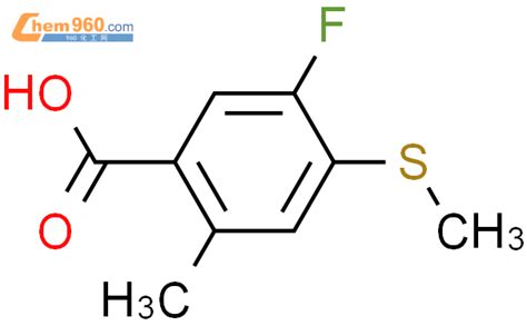 Benzoic Acid Fluoro Methyl Methylthio Cas